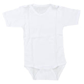 Short Sleeve Kids Bodysuit White (1-3 Years) - 001.0004