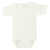 Short Sleeve Kids Bodysuit Ecru (1-3 Years) - 001.0004