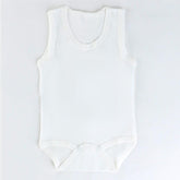 Strap Baby Bodysuit Ecru (0-12 Months) - 001.0155