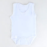 Strap Baby Bodysuit White (0-12 Months) - 001.0155