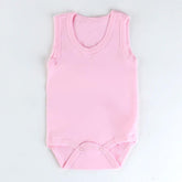 Strap Baby Bodysuit Pink (0-12 Months) - 001.0155