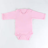 Long Sleeve Baby Bodysuit Pink (0-12 Months) - 001.0157