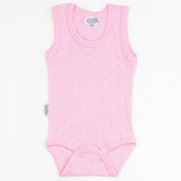 Strap Motif Baby Bodysuit Pink (0-12 Months) - 001.0163