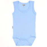 Strap Motif Kids Bodysuit Blue (1-3 Years) - 001.0165