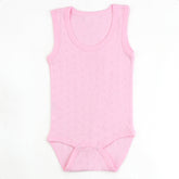 Strap Motif Kids Bodysuit Pink (1-3 Years) - 001.0165