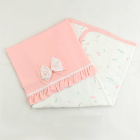 Ruffle Themed Baby Blanket Salmon - 001.1113