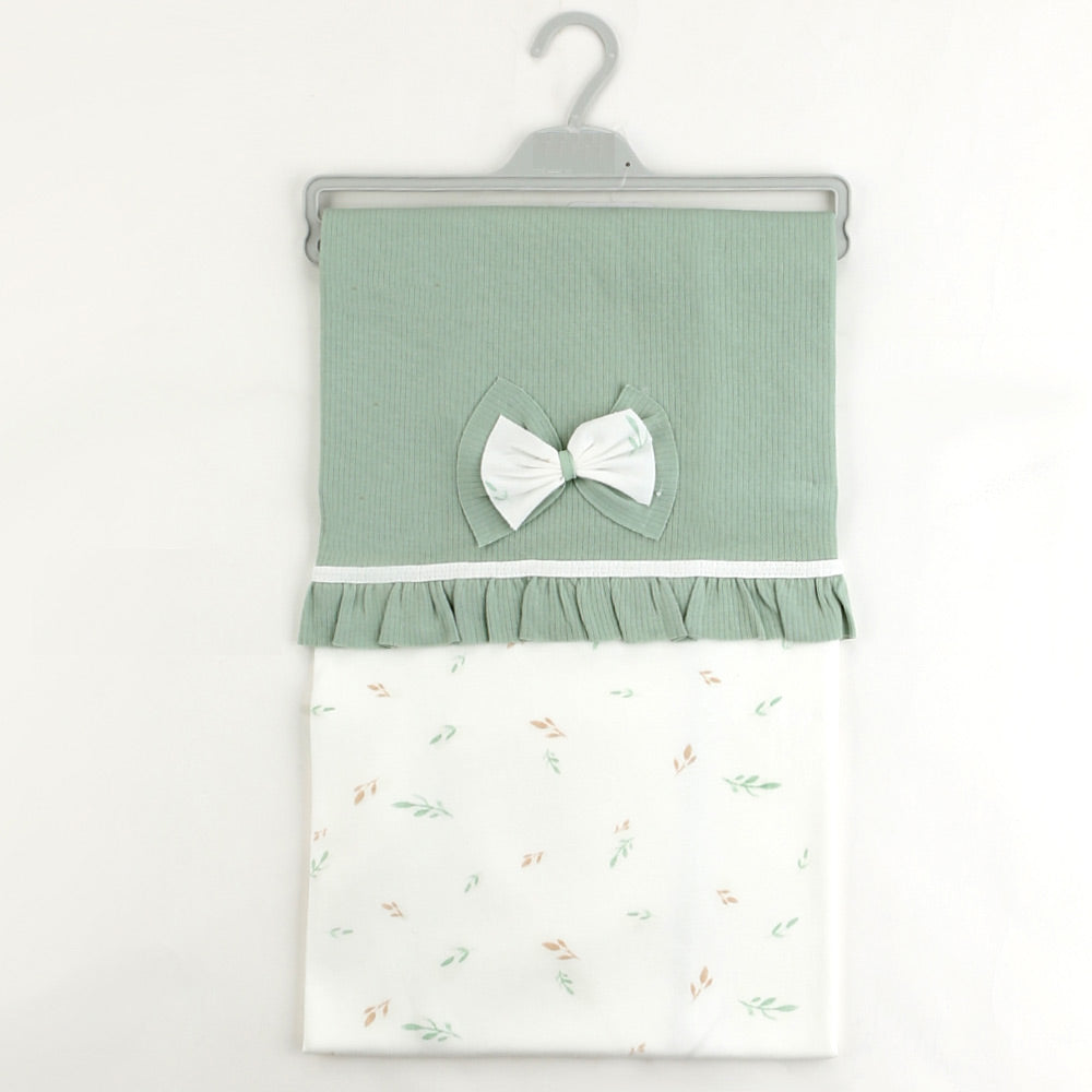 Ruffle Themed Baby Blanket Green - 001.1113