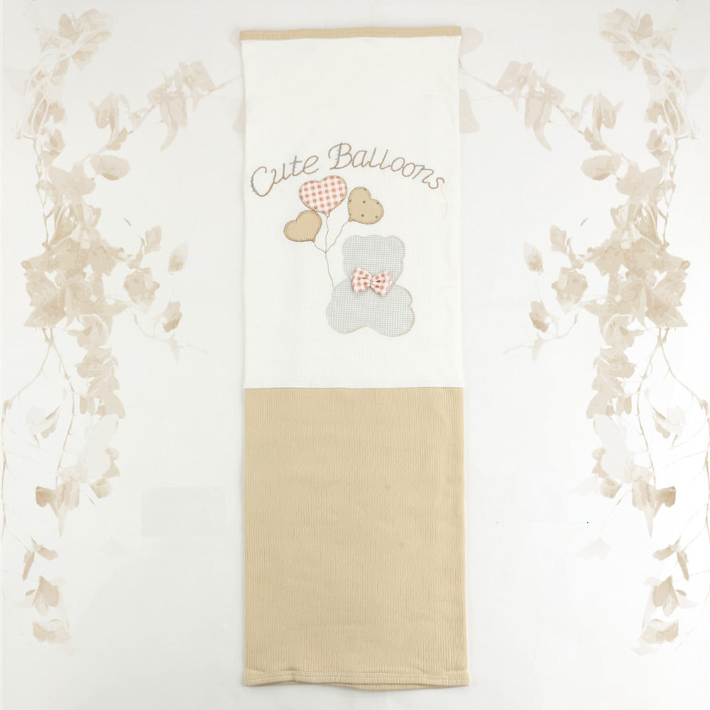 Cute Balloons Themed Baby Blanket Coffee - 001.1120