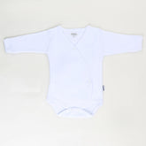 Double Breasted Baby Bodysuit White (0-3 Months) - 001.5903