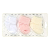 3-Pack Stripe Baby Girl Socks (0-6 Months) - 001.6100