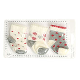 3-Pack Polka Dot Baby Girl Socks (0-6 Months) - 001.6100