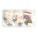 3-Pack Polka Dot Baby Girl Socks (0-6 Months) - 001.6100