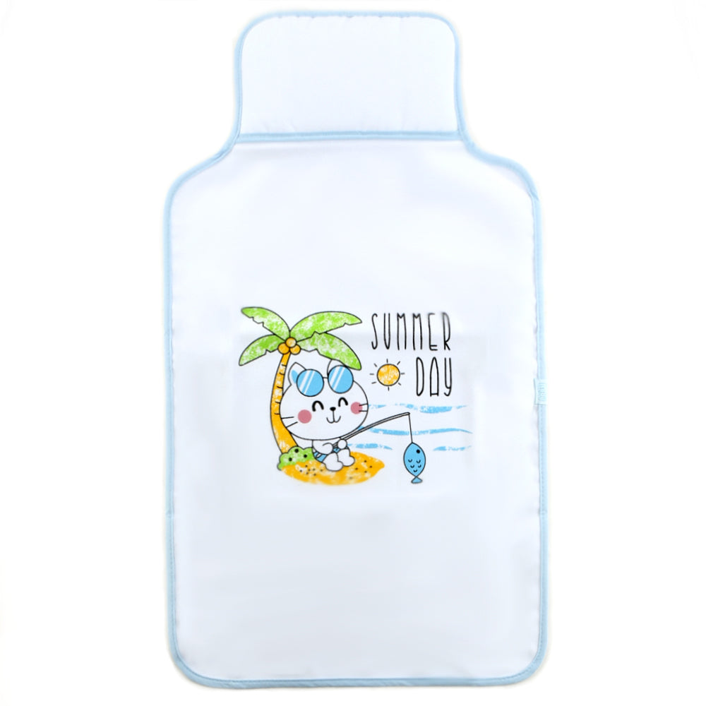 Summer Day Baby Diaper Changing Cushion Blue - 001.8808