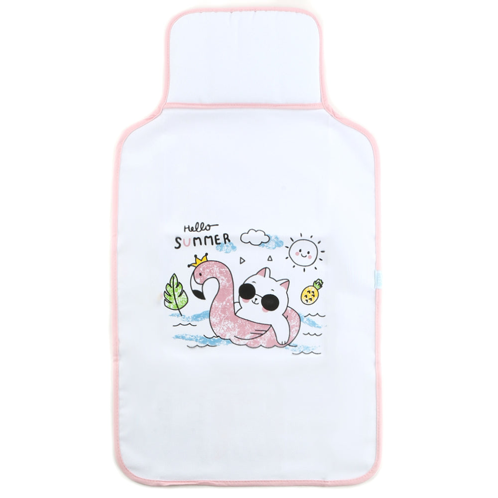 Summer Day Baby Diaper Changing Cushion Pink - 001.8808