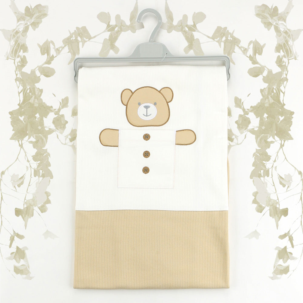 Bear Themed Baby Blanket Coffee - 001.9182