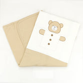 Bear Themed Baby Blanket Coffee - 001.9182