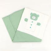 Bear Themed Baby Blanket Green - 001.9182