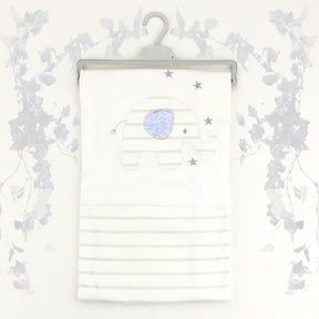 Elephant Themed Baby Blanket Grey - 001.9185