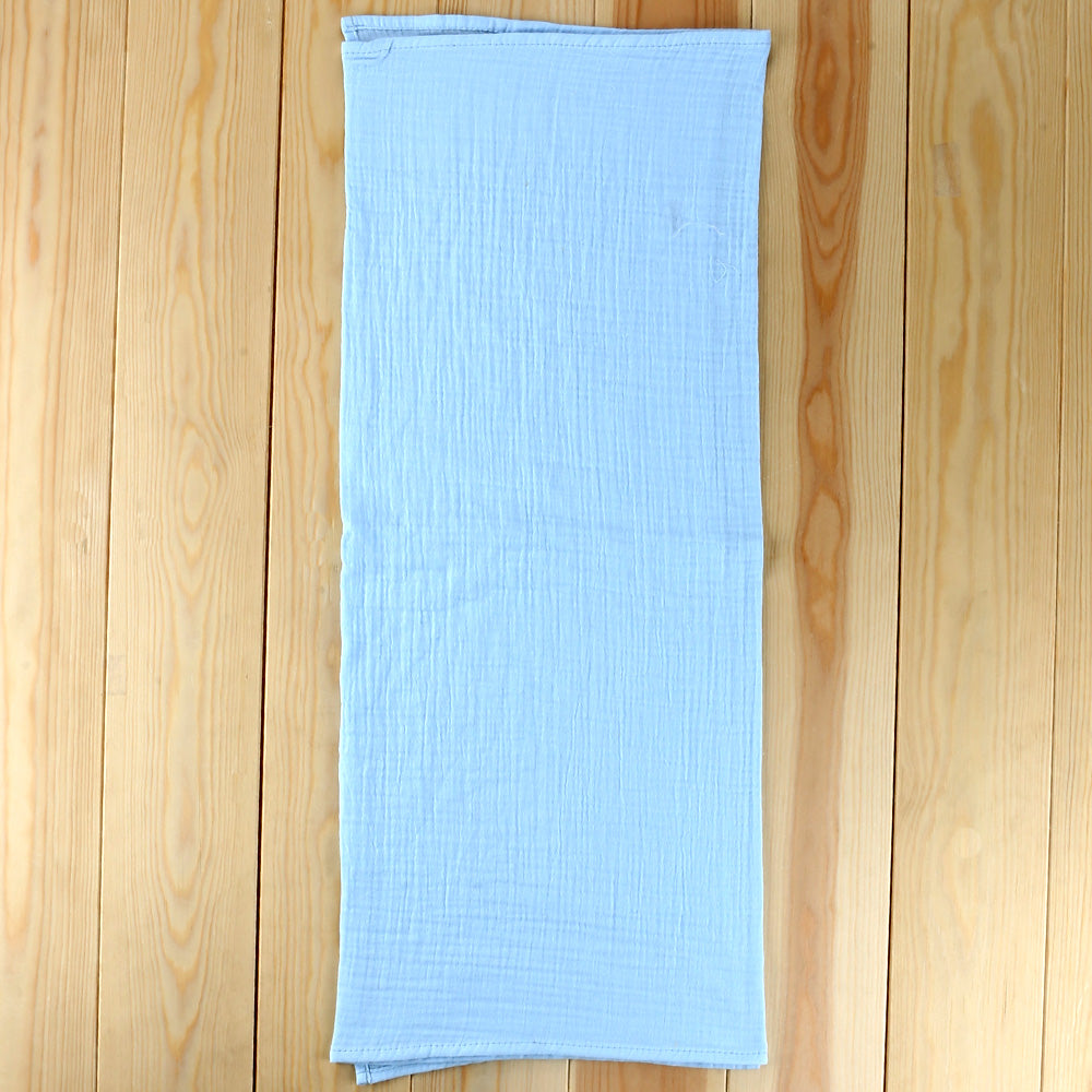 Muslin Fabric Baby Blanket Blue - 001.9211