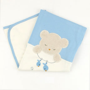 Fisherman Themed Baby Blanket Blue - 001.9859