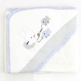 Fish Themed Baby Boy Towel Grey - 001.9879
