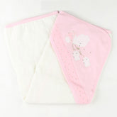 Fish Themed Baby Girl Towel Pink - 001.9880