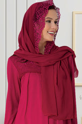 Fuchsia Scarf - 0020