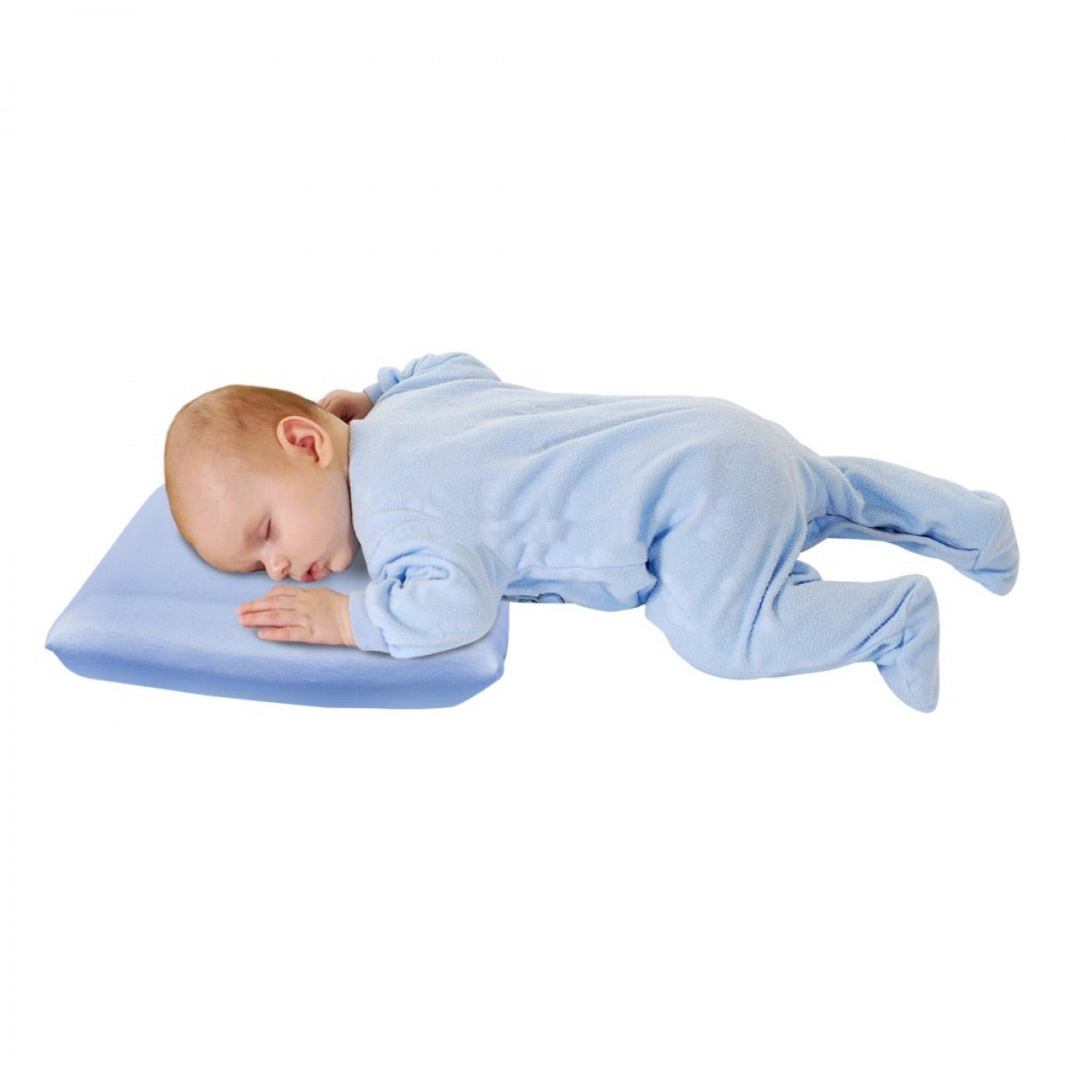 Anti Suffocation Baby Pillow Blue - 012.151