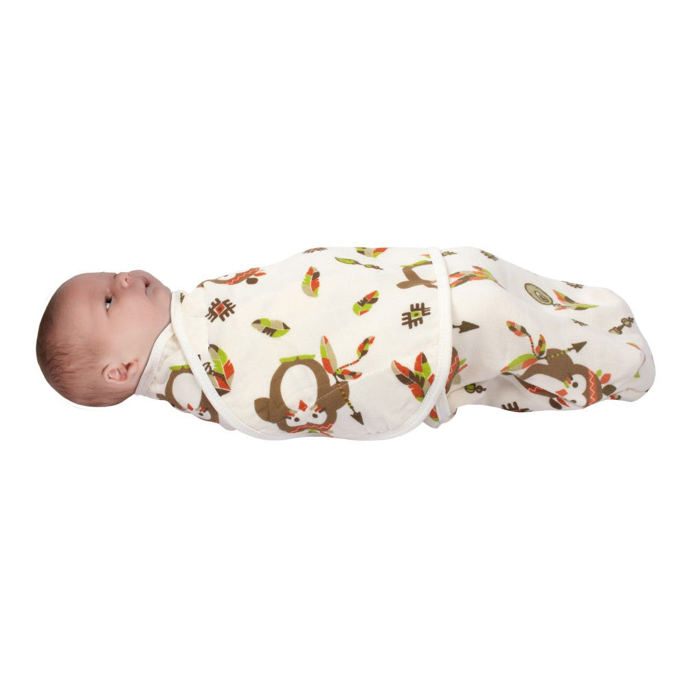 Penguin Organic Baby Swaddle Ecru - 012.306