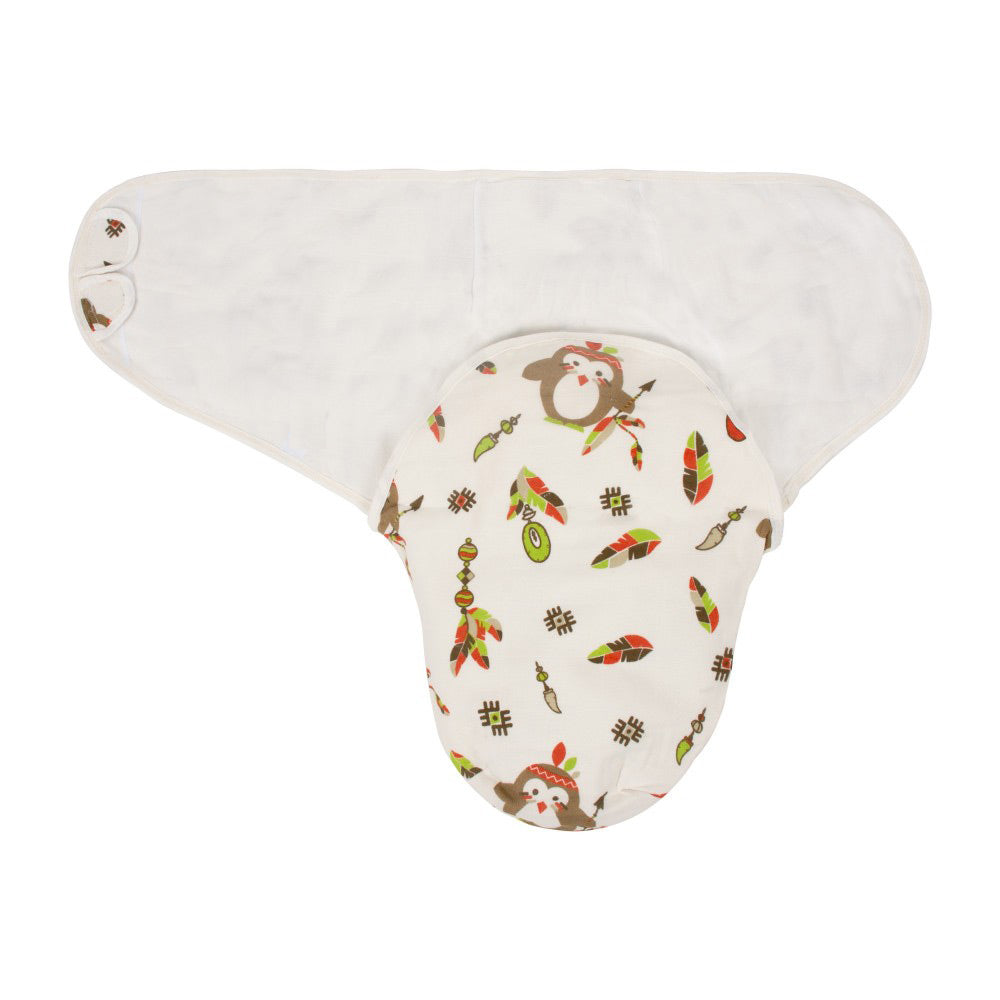 Penguin Organic Baby Swaddle Ecru - 012.306