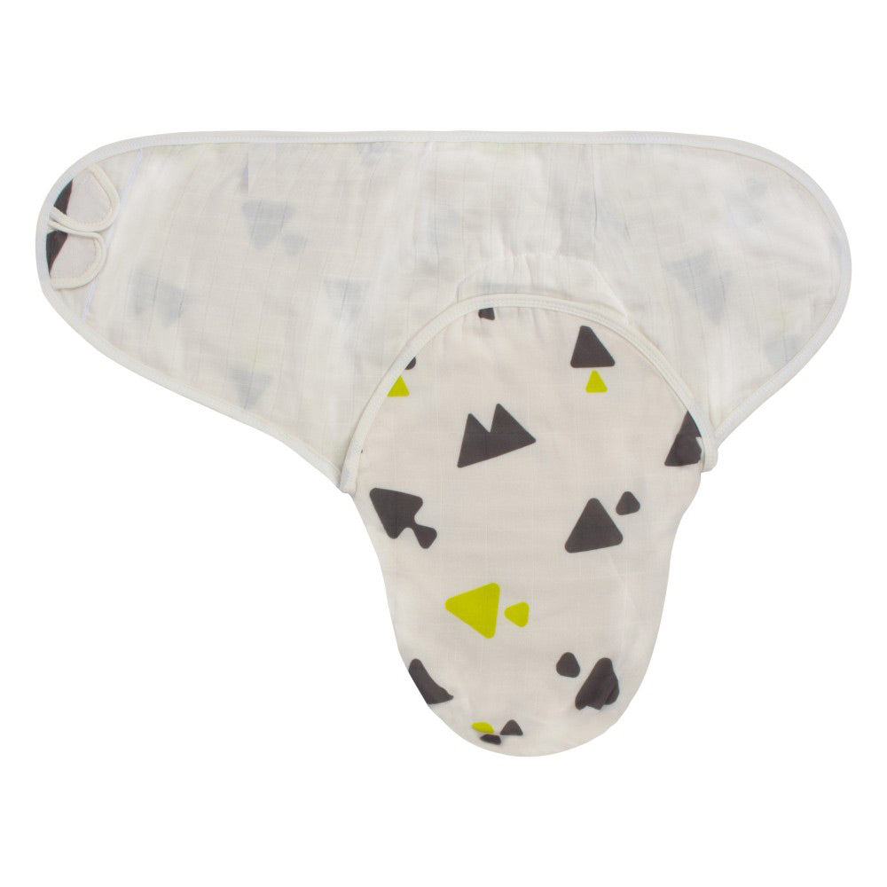 Triangle Organic Baby Swaddle Ecru - 012.306