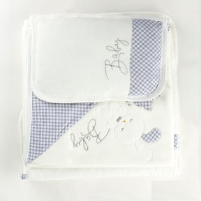 Cat Baby Swaddle, Blanket And Pillow White - 024.1520