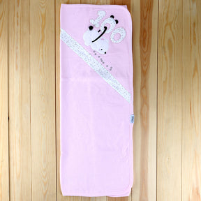 Ponpon Quilted Themed Baby Blanket Pink - 024.3536