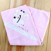 Ponpon Quilted Themed Baby Blanket Pink - 024.3536