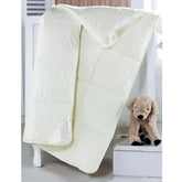 Wool Baby Quilt White - 027.001