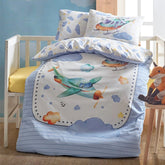 Plane Baby Duvet Cover Set Blue - 027.005