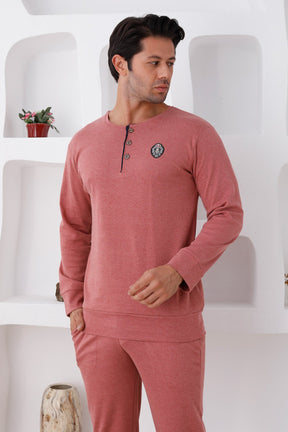 Wide Collar Men's Pajamas Tile - 0300