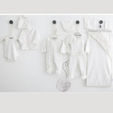Lace Themed Hospital Outfit 10-Piece Set Newborn Baby Girls Ecru (0-6 Months) -  031.3550