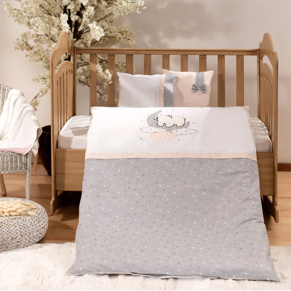 Fairytale Baby Duvet Cover Set Powder - 033.9400