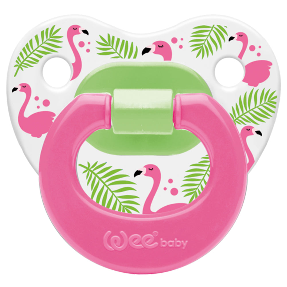 Flamingo Themed Baby Pacifier Pink - 035.833