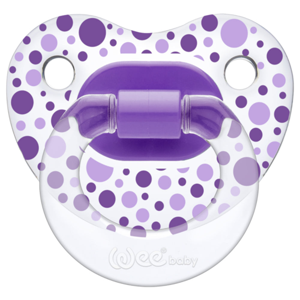 Circle Themed Baby Pacifier Purple - 035.836