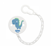 Dinosaur Themed Baby Boy Pacifier Cord White - 035.901