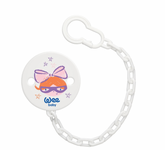 Pirate Themed Baby Girl Pacifier Cord White - 035.901