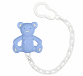 Bear Themed Baby Boy Pacifier Cord Blue - 035.903