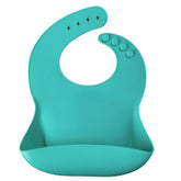Adjustable Neck Silicone Basics Baby Bib Mint (6 Months+) - 063.1300001