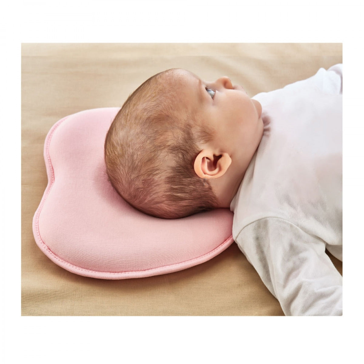 Flat Head Baby Pillow Ecru - 068.415