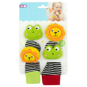 Rattle Baby Socks And Wristbands (0-6 Months) - 068.471