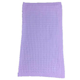 Rounded Knitwear Themed Baby Blanket Purple - 073.1053