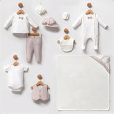 Bow Tie Themed Hospital Outfit 10-Piece Set Newborn Baby Boys (0-6 Months) - 134.427471