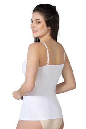 Covered With Modal Cotton Nursing Tank Top White - 1413